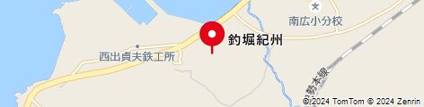 広川 天津池 釣りの地図
